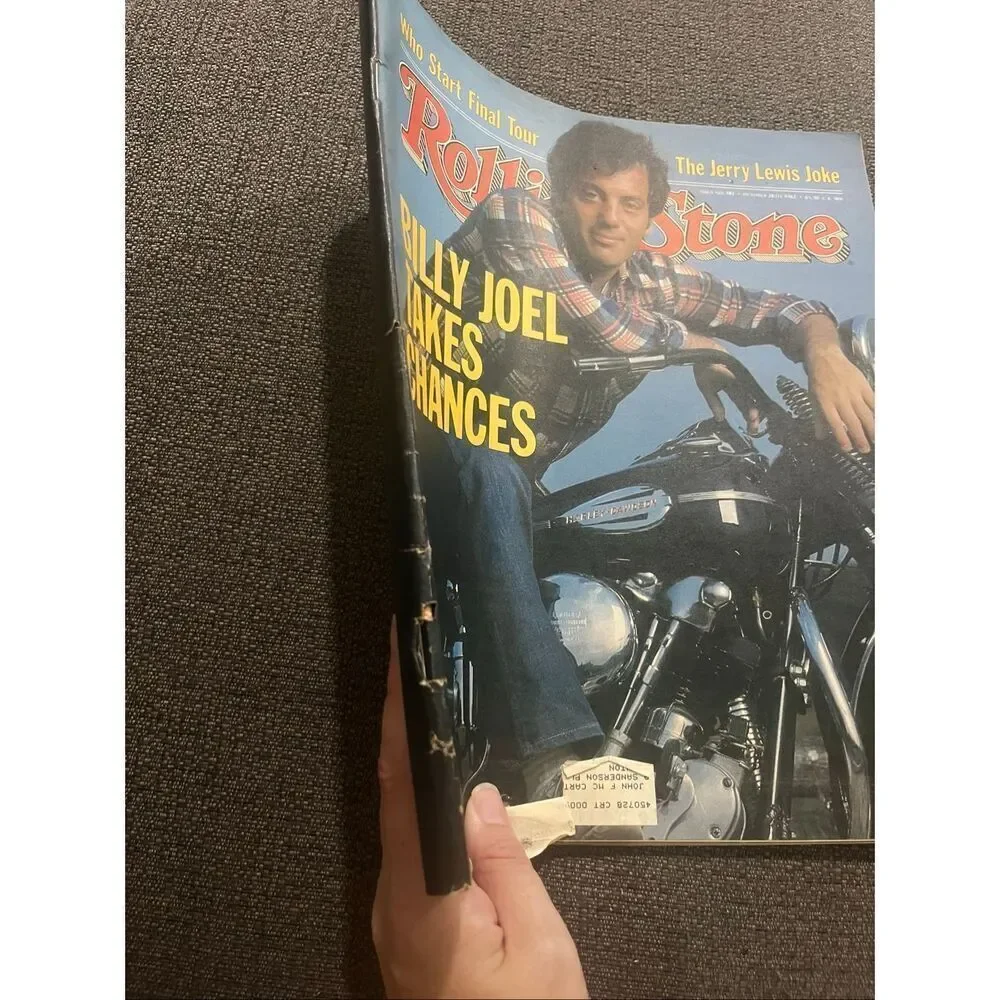 Rolling Stone Magazine Billy Joel Takes Chances Issue No. 381 October 28, 1982
